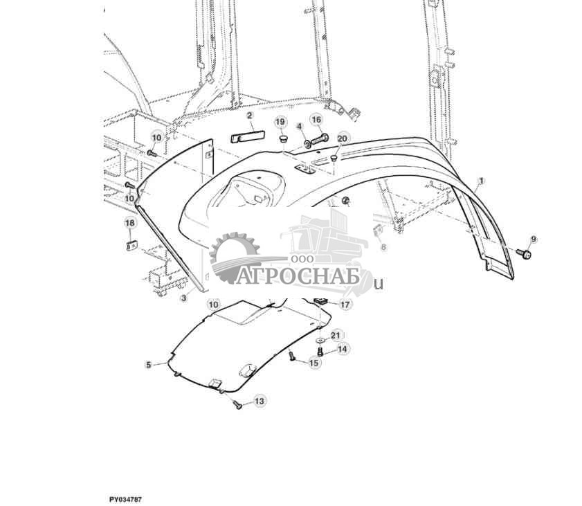 Заднее крыло 